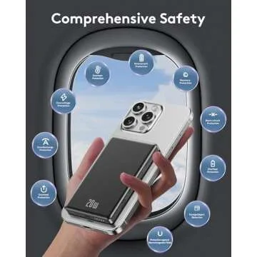 MagSafe Power Bank Slim 10000mAh Fast Charger for iPhone