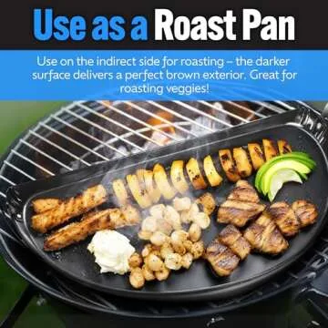 SnS Grills Drip 'n Roast Pan for 22-Inch Kettle Grills