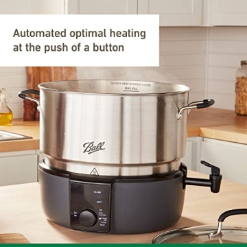 Ball EasyCanner Electric Water Bath Canner for Effortless Canning