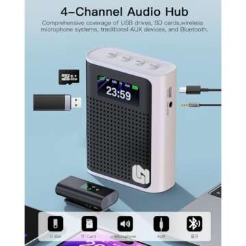 2025 Portable Voice Amplifier for Teachers and Meetings