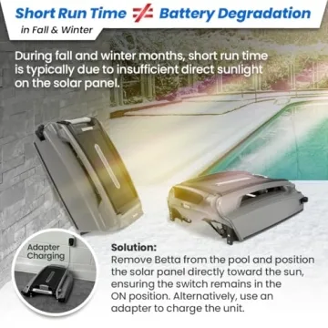 Betta SE Plus Solar Pool Skimmer Maximizes Cleaning
