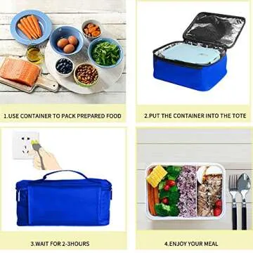 TrianglePatt Portable Oven for Quick Meal Reheating