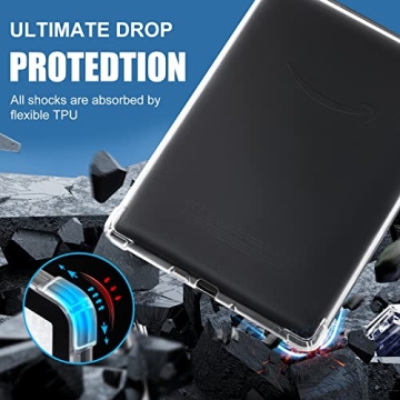 CoBak Clear Case for Kindle Paperwhite 11th Gen - Slim Protection