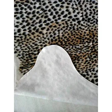 Stunning Faux Leopard Hide Rug for Home or Office