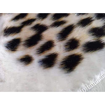 Stunning Faux Leopard Hide Rug for Home or Office