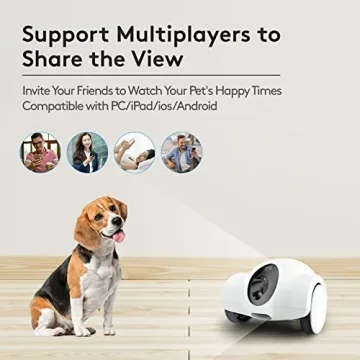 Top Dog Camera with Treat Dispenser for Pets