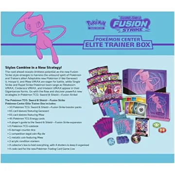 Pokemon TCG Sword & Shield Fusion Strike Elite Trainer Box