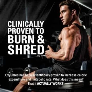 EHP Labs OxyShred Pre Workout Powder - Preworkout Powder with L Glutamine & Acetyl L Carnitine, Energy Boost Drink - Gummy Snake, 60 Servings