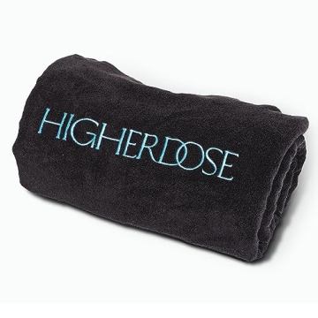 HigherDOSE Infrared Sauna Blanket Towel Insert - Reusable & Machine-Washable Insert for Sauna Blanket - 100% GOT Certified Organic Cotton Sauna Towels - Absorbs Sweat & Simplifies Clean-Up (30" x 69")