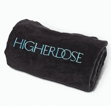 HigherDOSE Infrared Sauna Blanket Towel Insert - Reusable & Machine-Washable Insert for Sauna Blanket - 100% GOT Certified Organic Cotton Sauna Towels - Absorbs Sweat & Simplifies Clean-Up (30" x 69")