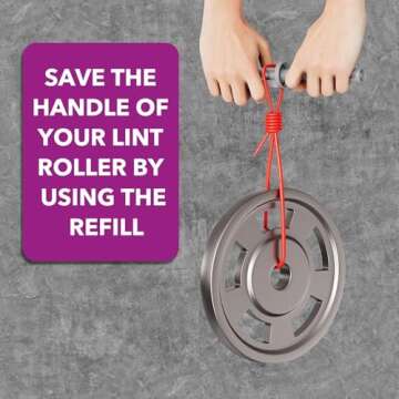 Lint Rollers for Pet Hair, 333 Sheets Value Set with 3 Upgraded Handles, Portable Lint Remover for Clothes, Furniture, Carpet, and Pet Hair Removal, Ideal for Dog & Cat Hair