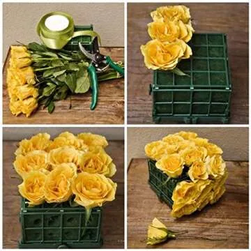 Crafare Floral Foam Bricks for Fresh Flower Arrangements