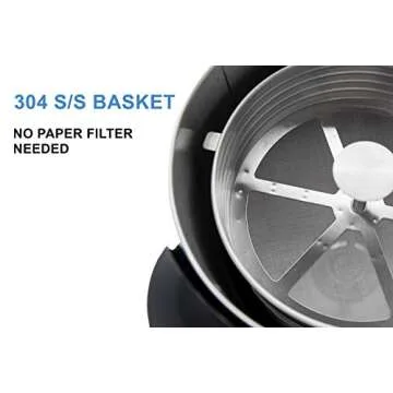 SYBO SR-CP-100B Commercial Grade Stainless Steel Percolate Coffee Maker Hot Water Urn for Catering, 100-Cup 16 L, Metallic