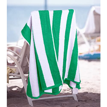 Utopia Towels 4 Pack Cabana Stripe Beach Towel Set