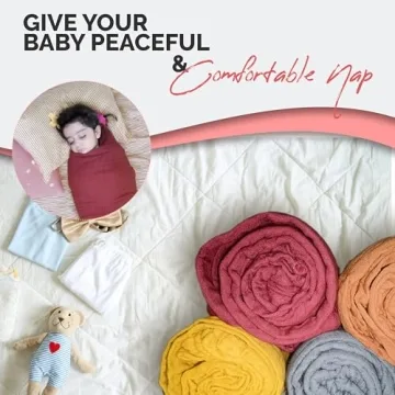 Eden Bliss Muslin Blankets - Soft Cotton Set of 4