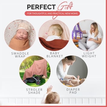 Eden Bliss Muslin Blankets - Soft Cotton Set of 4