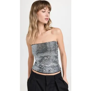 Stylish Retrofête Women’s Valery Top with Crystals