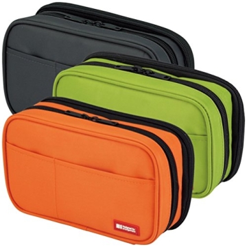LIHIT LAB Large Capacity Pen Case for School Travel