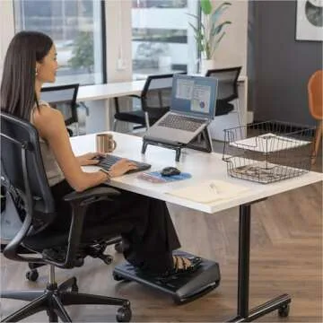 Fellowes Photo Gel Mouse Pad Wrist Rest with MICROBAN