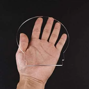 6 Pcs 2mm Acrylic Sheets for LED Display and DIY Projects