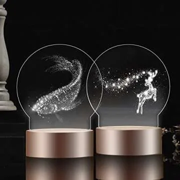 6 Pcs 2mm Acrylic Sheets for LED Display and DIY Projects