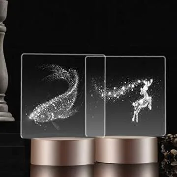 6 Pcs 2mm Acrylic Sheets for LED Display and DIY Projects