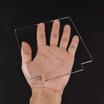 6 Pcs 2mm Acrylic Sheets for LED Display and DIY Projects