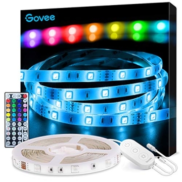 Govee 16.4FT RGB LED Strip Lights Remote Control 20 Colors
