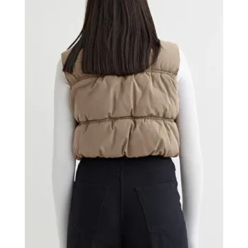 SySea Women's Warm Lightweight Crop Puffer Vest
