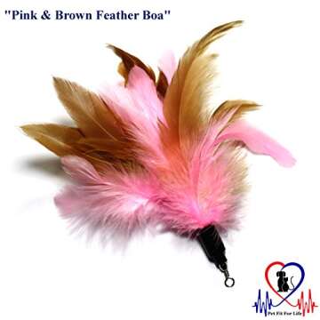 Durable Dual Rod Cat Wand with Slithering Snake Attachment