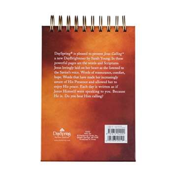 Inspirational Jesus Calling Flip Calendar - Daily Blessings