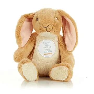 KIDS PREFERRED Guess How Much I Love You Nutbrown Hare Bean Bag Plush, 9 inches (96784)