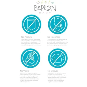 BapronBaby Flutter Delilah Floral Bapron for Toddlers