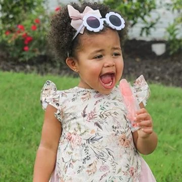 BapronBaby Flutter Delilah Floral Bapron for Toddlers