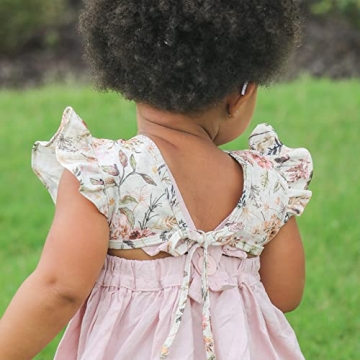 BapronBaby Flutter Delilah Floral Bapron for Toddlers