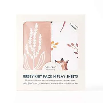 Soft & Stretchy Fitted Pack n Play Sheets for Babies