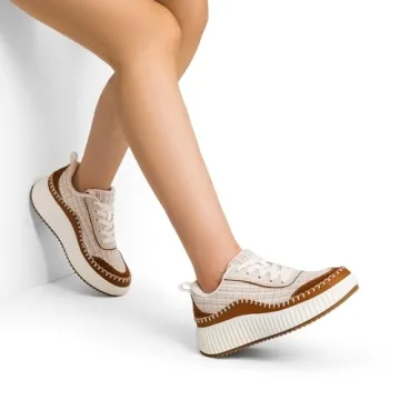 DREAM PAIRS Women Chunky Comfort Platform Fashion Sneakers