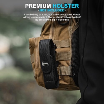 WUBEN C3 Flashlight 1200 Lumens Rechargeable 6 Modes