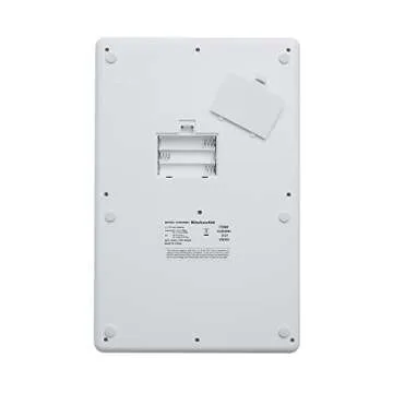 KitchenAid KQ909 Dual Platform Digital Kitchen and Food Scale, 11 pound capacity and Precision 16oz capacity, White with Stainless Steel