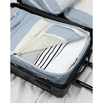 BAGSMART Packing Cubes for Travel - Eco-friendly Organizers