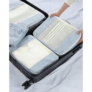 BAGSMART Packing Cubes for Travel - Eco-friendly Organizers