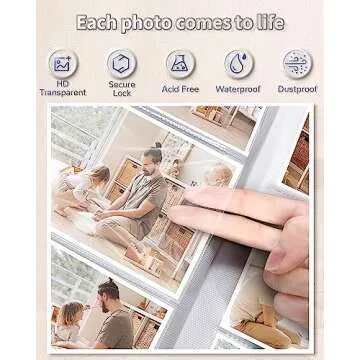 Artfeel 4x6 Photo Album with Linen Cover for Personal Memories