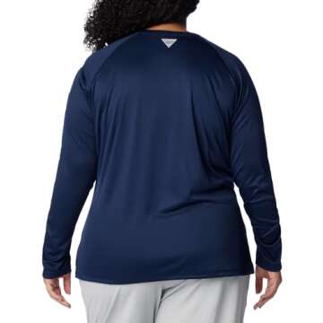 Columbia Women's PFG Tidal Tee II Long Sleeve Sun Protection Shirt - Superior Comfort for Outdoor Ac...