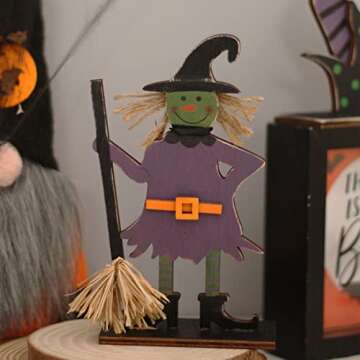 SY Super Bang Halloween Wooden Decorations Set for All Occasions