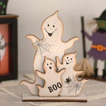 SY Super Bang Halloween Wooden Decorations Set for All Occasions