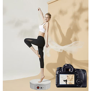 JAYEGT Motorized 360 Degree Display Stand for Stunning Showcases