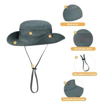 Kids Sun Hat with UPF 50+ Protection for Outdoor Fun