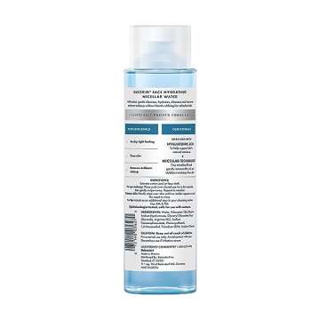 Eucerin Hydrating Micellar Water - 13.5 Fl Oz Gentle Makeup Remover