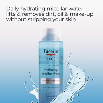 Eucerin Hydrating Micellar Water for Gentle Makeup Removal