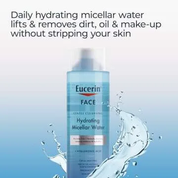 Eucerin Hydrating Micellar Water for Gentle Makeup Removal